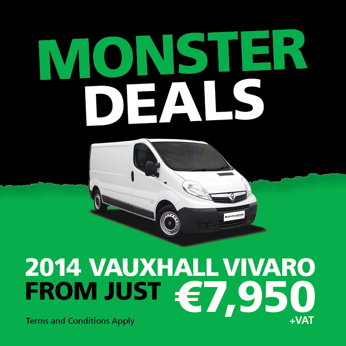 High Quality Used, Second Hand Vans For Sale Ireland | Van Monster